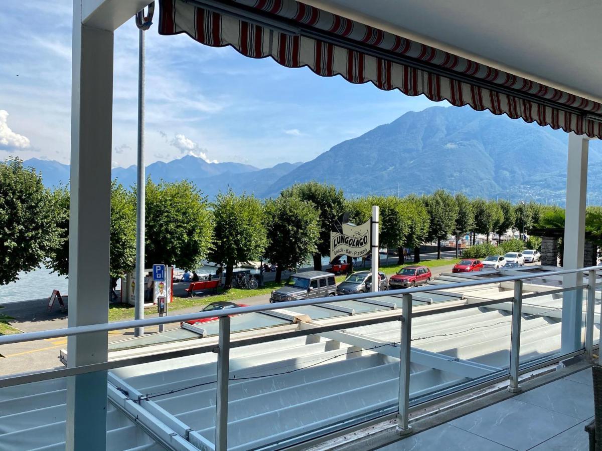Lungolago Rosso Locarno Bagian luar foto